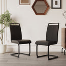 Modern Dining Chairs With High Back Upholstered Design Metal Legs by Unique Piece Furniture