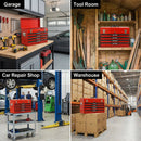 20-inch Steel Portable Tool Box with Drawers by HouseOfZazla