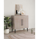 Jodie - Fluted Accent Cabinet - Oak by HouseOfZazla