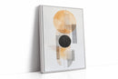 Modern Geometric Abstract Art Print – Minimalist Watercolor Design