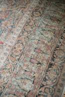 12x18.5 Antique Distressed Kermanshah Carpet
