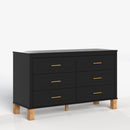 6 Drawer Double Dresser by HouseOfZazla