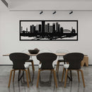 Tel Aviv Skyline Metal Wall Art