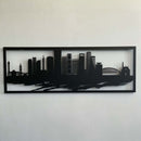 Tel Aviv Skyline Metal Wall Art