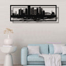 Tel Aviv Skyline Metal Wall Art
