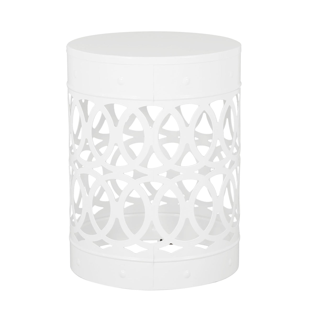 Outdoor Metal Large End Table, Modern Design, photo 4 of 40