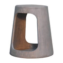 Open Side Table - Gray Ash by Unique Piece Furniture