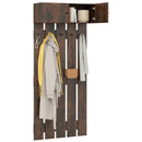 Entryway Wall Coat Rack Wall Mounted Coat Clothes Rack by LJGDeals