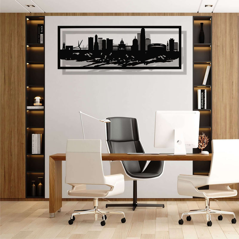 Oklahoma Skyline Metal Wall Art