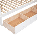 L Shaped Bunk Bed With 3 Drawers, Portable Desk And Wardrobe by HouseOfZazla