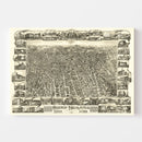 Vintage Map of Boston Highlands, Massachusetts 1888