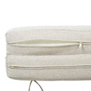Outdoor Chaise Lounge Cushion Only, Water-Resistant Patio Lounge Chair Cushion With Removable Cover by HouseOfZazla
