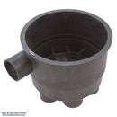 A&A Manufacturing Lower Housing 6-Port 1-1/2" Low Profile Water Valve [Black] (549132)