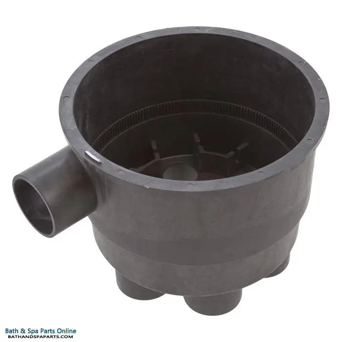 A&A Manufacturing Lower Housing 6-Port 1-1/2" Low Profile Water Valve [Black] (549132)