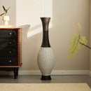 Tall Designer Floor Vase With Elegant 2 Tone by HouseOfZazla
