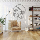 Woman Metal Wall Art