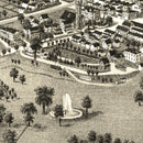 Vintage Map of Great Barrington, Massachusetts 1884