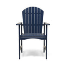 Outdoor Weather Resistant Acacia Wood Adirondack Dining Chairs (Set of 2)
