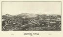 Vintage Map of Groton, Massachusetts 1886