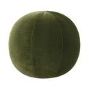 Luna - Round Sphere Accent Ball Throw Pillow by HouseOfZazla