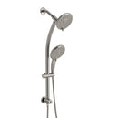 Dual Shower Head With Adjustable Slide Bar And Multi Function Settings by HouseOfZazla