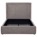 Lawson 54-inch Upholstered Full Panel Platform Bed Mushroom