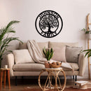 Family Tree Personalized Metal Wall Art