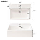 Bathroom Vanity With Ceramic Sink And Ample Storage, Ideal For Small Bathrooms by HouseOfZazla