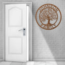 Family Tree Personalized Metal Wall Art