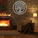 Family Tree Personalized Metal Wall Art