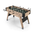 54 Inch Foosball Table Arcade Soccer Game Table with 2 Balls and 26 Players-Natural by LJGDeals