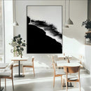 Ocean Wave Wall Art Canvas Print – Framed Abstract