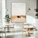 Bison Crossing Wall Art Canvas Print – Framed Western by MyGreatCanvas | Canvas Wall Art Prints | Photo Prints & Wall Decor