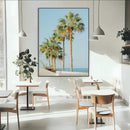 Tropical Ocean Canvas Print – Framed Beach Coastal Nautical