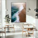 Serene Ocean Waves Wall Art Beach Wall Decor by MyGreatCanvas | Canvas Wall Art Prints | Photo Prints & Wall Decor