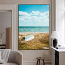 Coastal Serenity Wall Art Canvas Print – Framed Ocean View by MyGreatCanvas | Canvas Wall Art Prints | Photo Prints & Wall Decor
