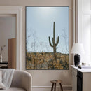 Saguaro Cactus Wall Art Canvas Print – Framed Southwestern by MyGreatCanvas | Canvas Wall Art Prints | Photo Prints & Wall Decor