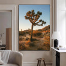 Joshua Tree Wall Art Canvas Print – Framed Desert Sunset by MyGreatCanvas | Canvas Wall Art Prints | Photo Prints & Wall Decor