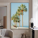 Tropical Ocean Canvas Print – Framed Beach Coastal Nautical