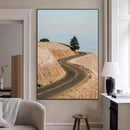 Winding Road Wall Art – Framed Scenic Landscape Canvas by MyGreatCanvas | Canvas Wall Art Prints | Photo Prints & Wall Decor