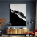 Ocean Wave Wall Art Canvas Print – Framed Abstract
