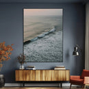 Ocean Waves Wall Art Canvas Print – Framed Coastal Serenity by MyGreatCanvas | Canvas Wall Art Prints | Photo Prints & Wall Decor