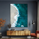Aerial Ocean View Wall Art Canvas Print – Framed Coastal by MyGreatCanvas | Canvas Wall Art Prints | Photo Prints & Wall Decor