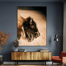 Bison Portrait Wall Art Canvas Print – Framed Western by MyGreatCanvas | Canvas Wall Art Prints | Photo Prints & Wall Decor