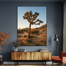 Joshua Tree Wall Art Canvas Print – Framed Desert Sunset by MyGreatCanvas | Canvas Wall Art Prints | Photo Prints & Wall Decor