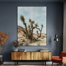 Joshua Tree Desert Canvas Print Southwestern Boho Landscape