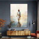 Jesus Walking on Water Wall Art Canvas Print, Christian Wall by MyGreatCanvas | Canvas Wall Art Prints | Photo Prints & Wall Decor