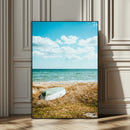 Coastal Serenity Wall Art Canvas Print – Framed Ocean View by MyGreatCanvas | Canvas Wall Art Prints | Photo Prints & Wall Decor