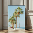 Tropical Ocean Canvas Print – Framed Beach Coastal Nautical