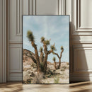 Joshua Tree Desert Canvas Print Southwestern Boho Landscape